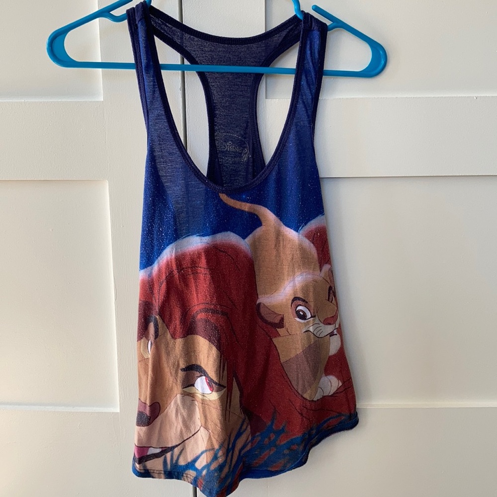 Disney Racer Back Lion King Pajama or Tank Top